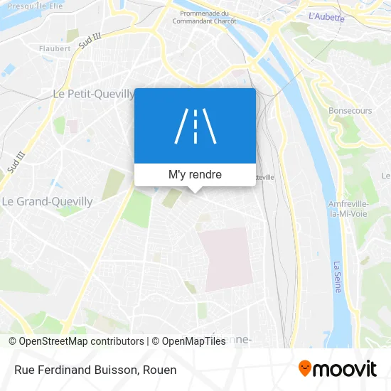 Rue Ferdinand Buisson plan