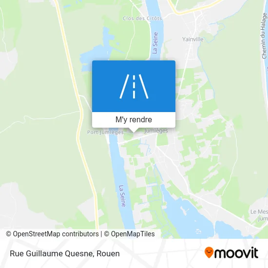 Rue Guillaume Quesne plan
