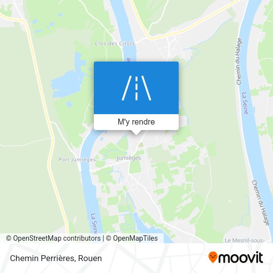 Chemin Perrières plan