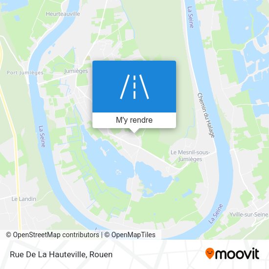 Rue De La Hauteville plan