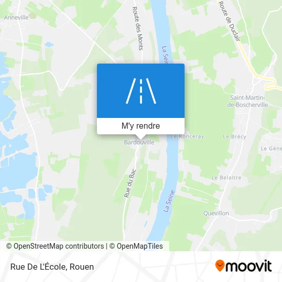 Rue De L'École plan