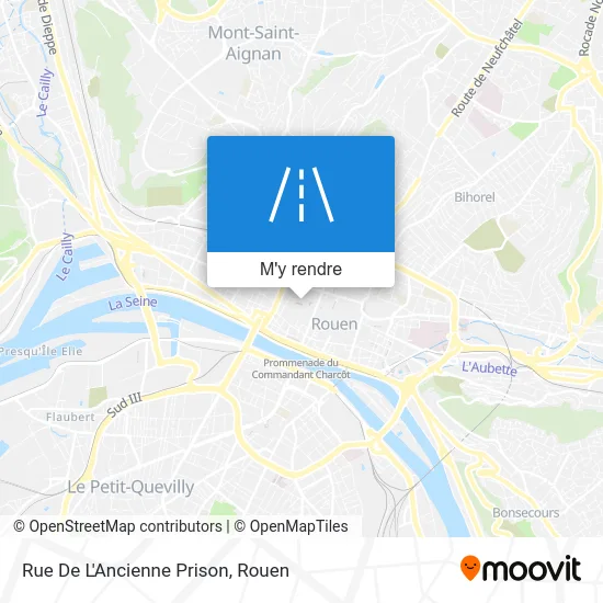 Rue De L'Ancienne Prison plan