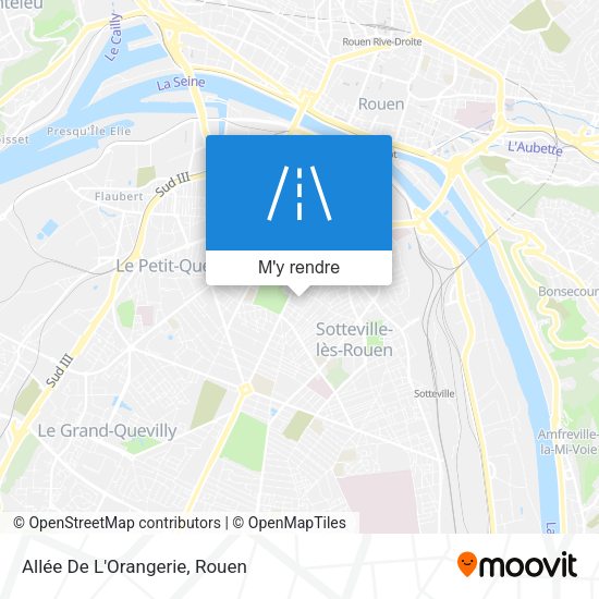 Allée De L'Orangerie plan