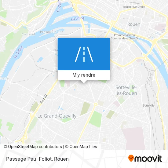 Passage Paul Foliot plan