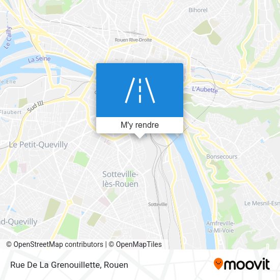 Rue De La Grenouillette plan