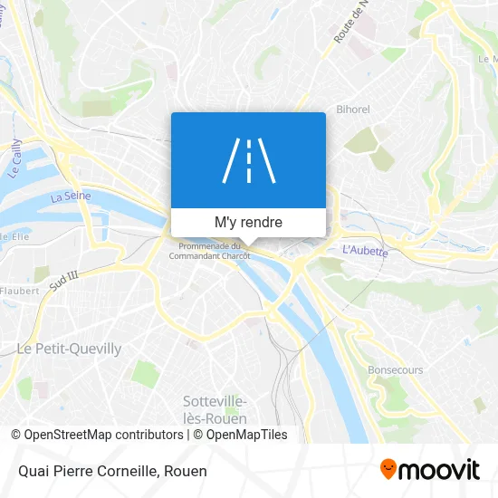 Quai Pierre Corneille plan