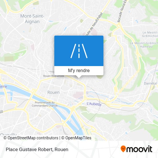 Place Gustave Robert plan