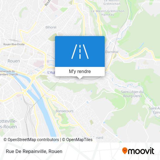 Rue De Repainville plan