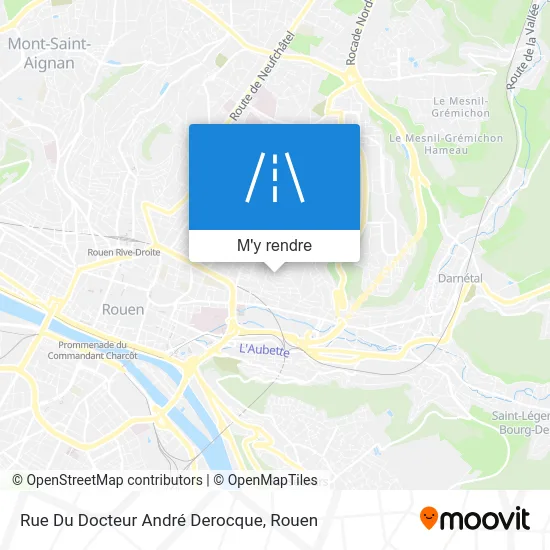 Rue Du Docteur André Derocque plan