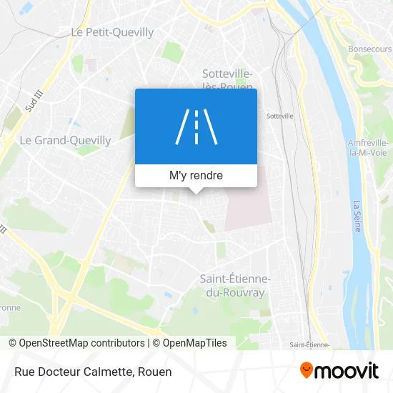 Rue Docteur Calmette plan