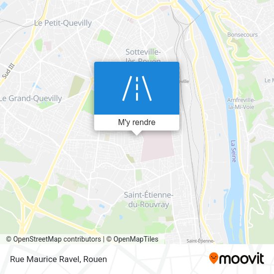 Rue Maurice Ravel plan