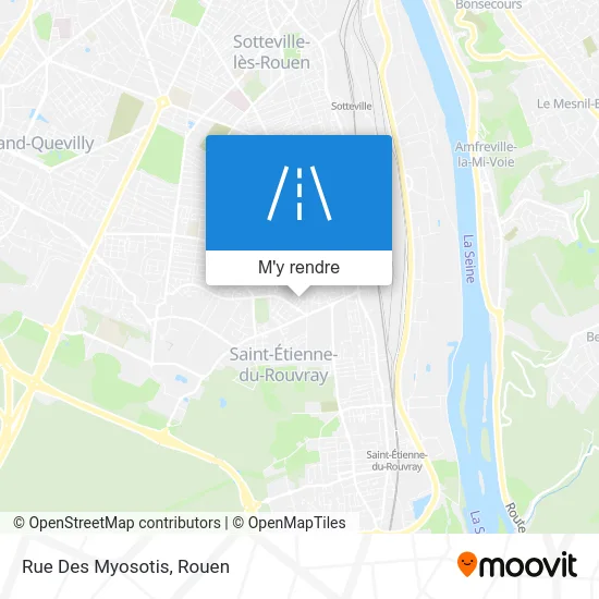 Rue Des Myosotis plan