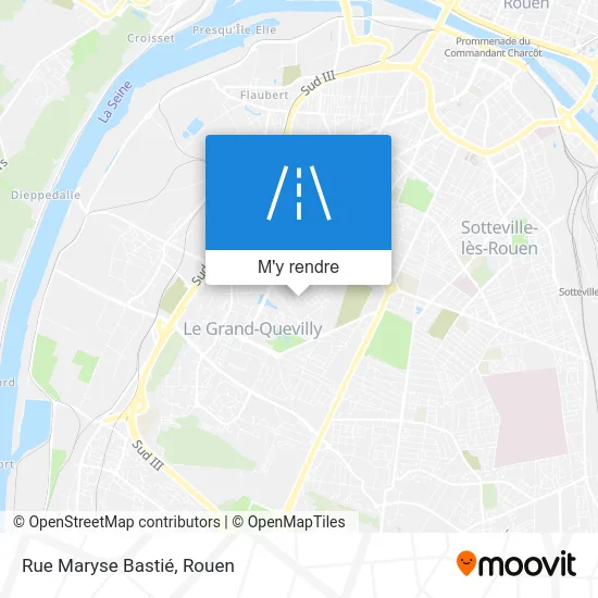 Rue Maryse Bastié plan