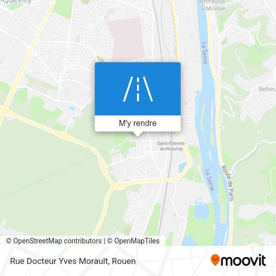 Rue Docteur Yves Morault plan