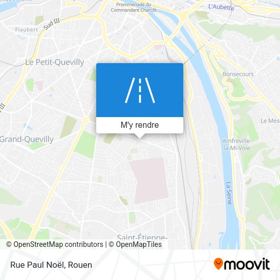Rue Paul Noël plan