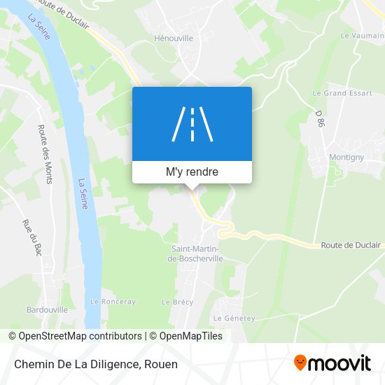 Chemin De La Diligence plan