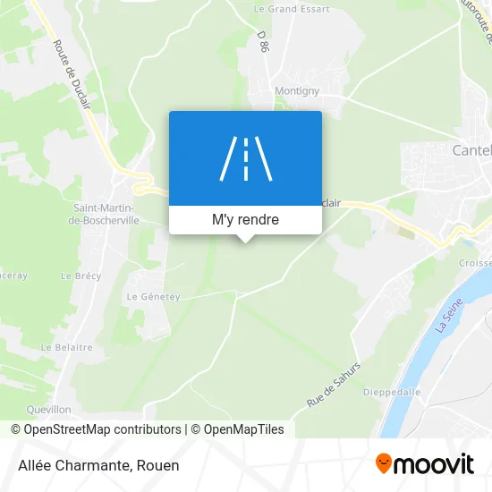 Allée Charmante plan