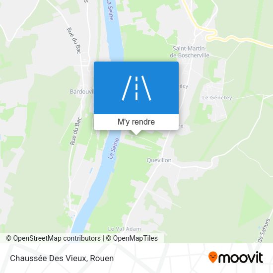 Chaussée Des Vieux plan