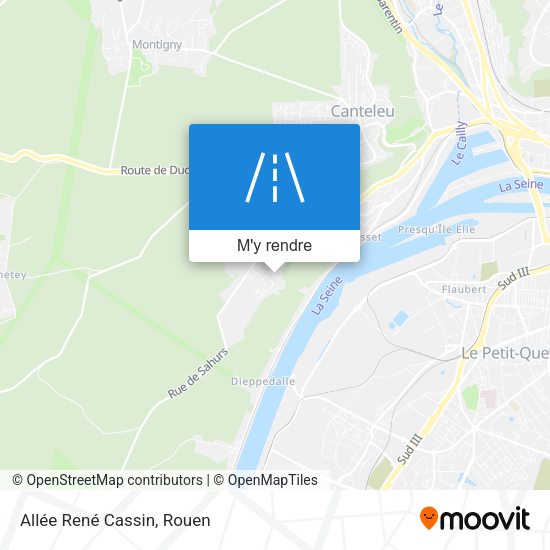 Allée René Cassin plan