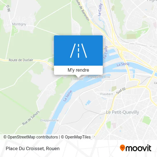 Place Du Croisset plan