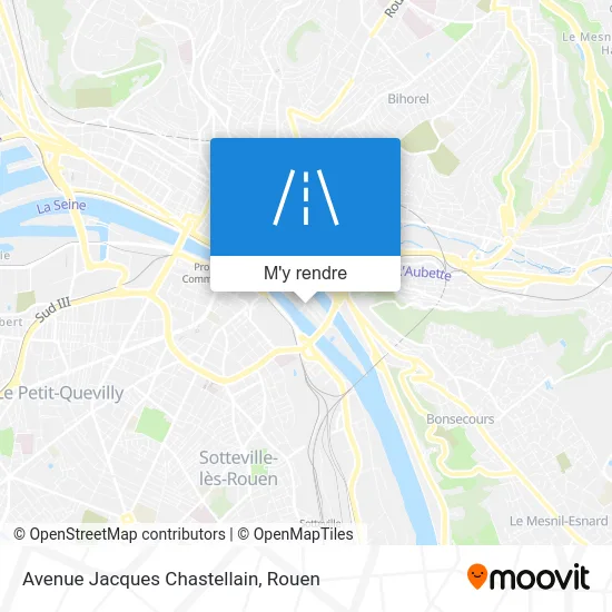 Avenue Jacques Chastellain plan