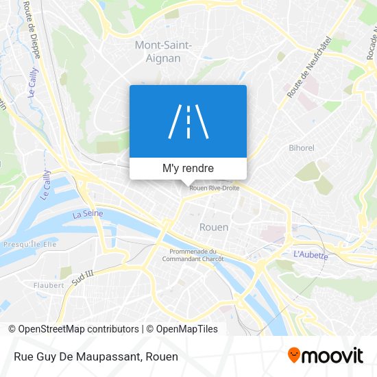 Rue Guy De Maupassant plan