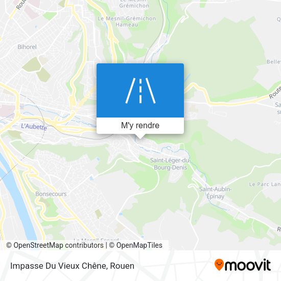 Impasse Du Vieux Chêne plan