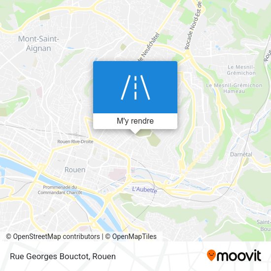 Rue Georges Bouctot plan