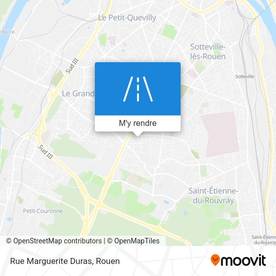 Rue Marguerite Duras plan