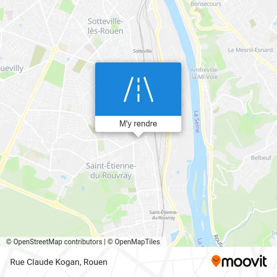 Rue Claude Kogan plan