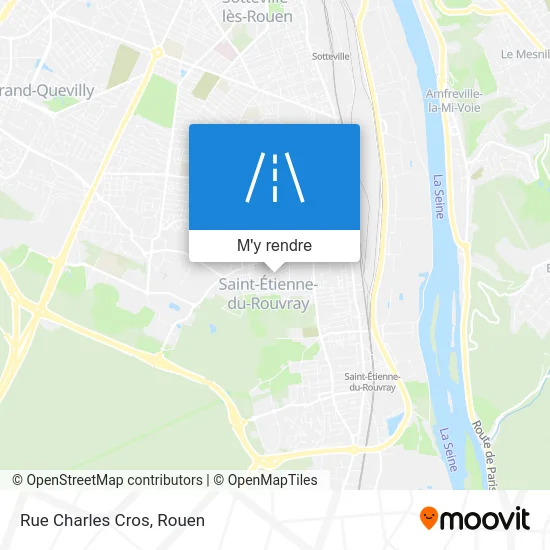 Rue Charles Cros plan