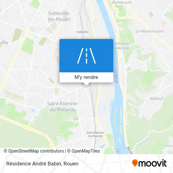 Résidence André Babin plan