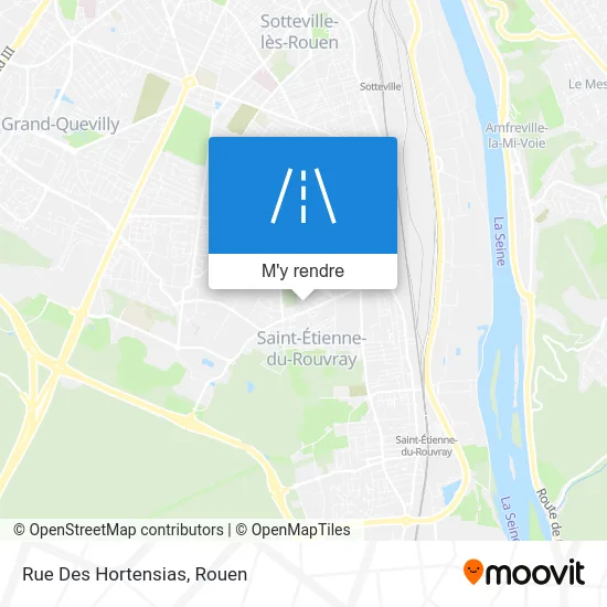 Rue Des Hortensias plan