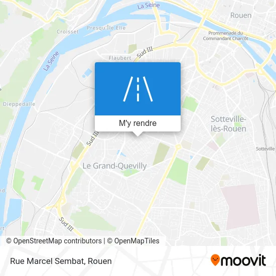 Rue Marcel Sembat plan