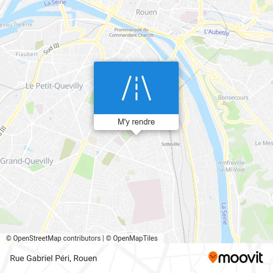 Rue Gabriel Péri plan