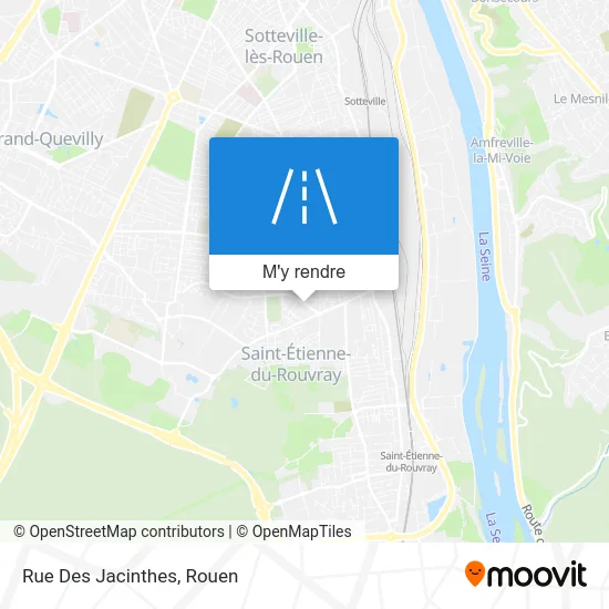 Rue Des Jacinthes plan