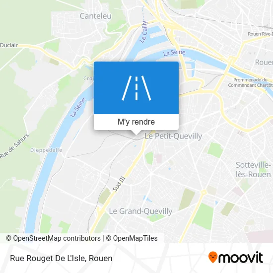 Rue Rouget De L'Isle plan