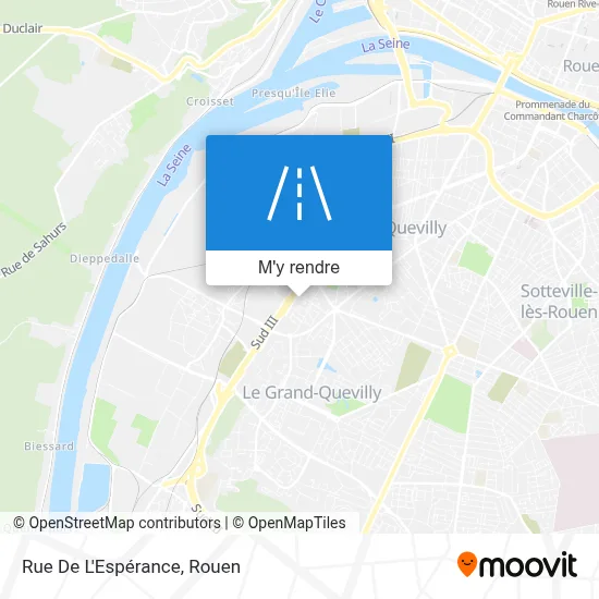 Rue De L'Espérance plan