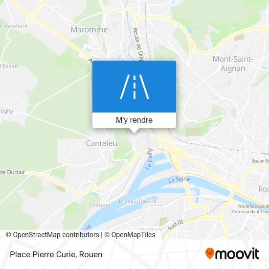 Place Pierre Curie plan