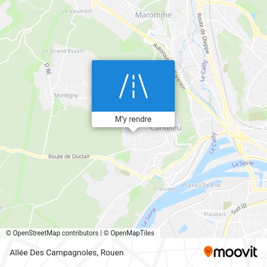 Allée Des Campagnoles plan