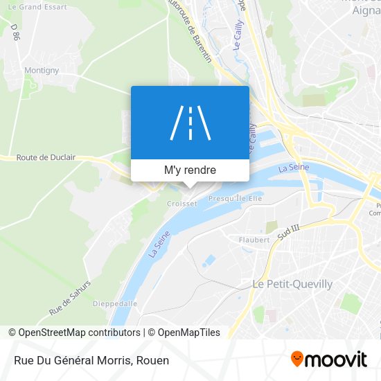 Rue Du Général Morris plan