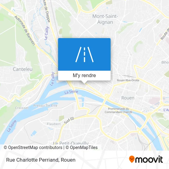 Rue Charlotte Perriand plan