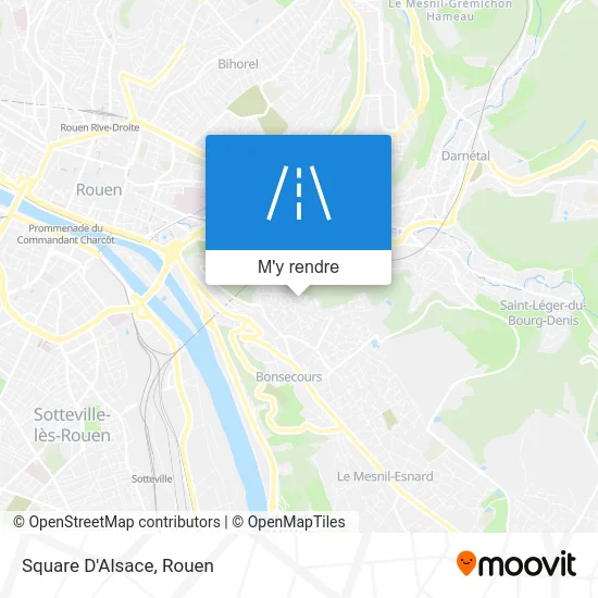 Square D'Alsace plan