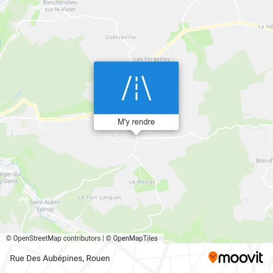 Rue Des Aubépines plan