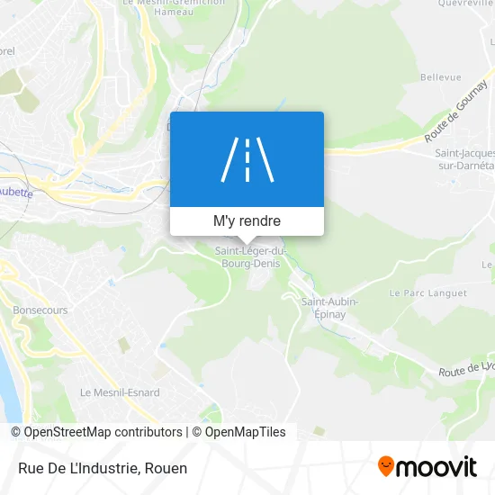 Rue De L'Industrie plan