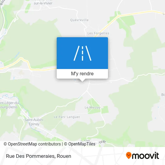 Rue Des Pommeraies plan