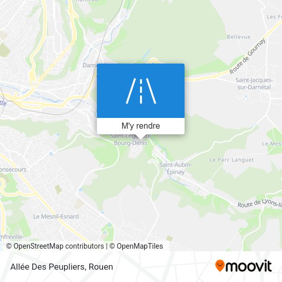 Allée Des Peupliers plan