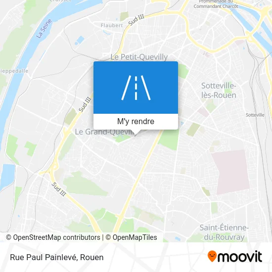 Rue Paul Painlevé plan