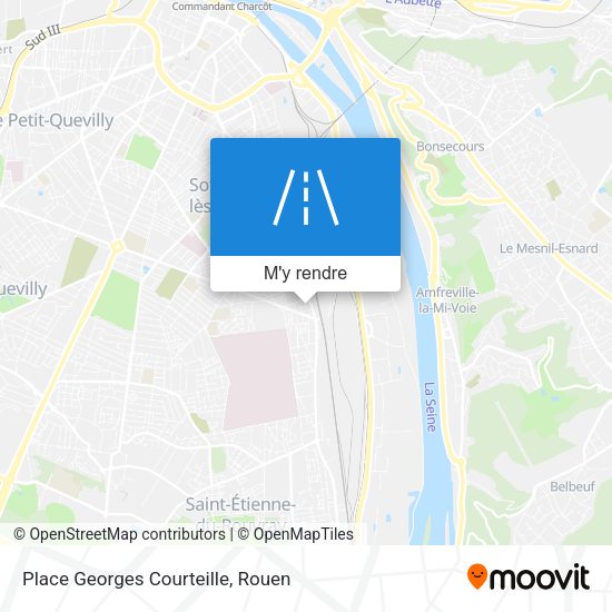 Place Georges Courteille plan