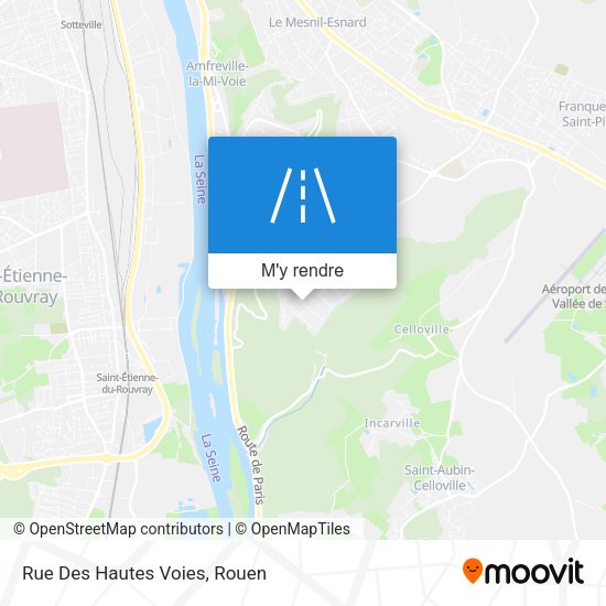 Rue Des Hautes Voies plan